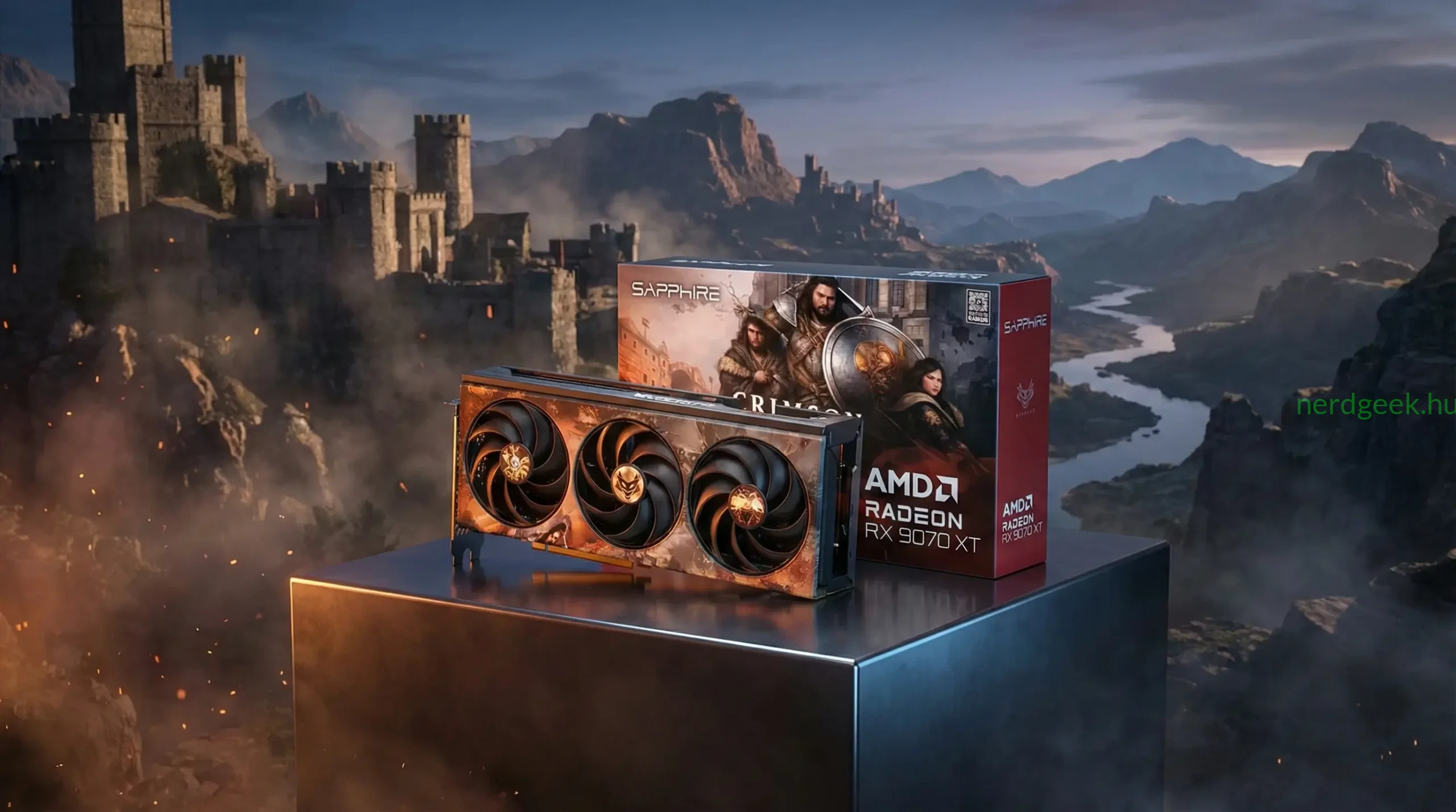 Sapphire Nitro+ Radeon RX 9070 XT Crimson Desert Edition