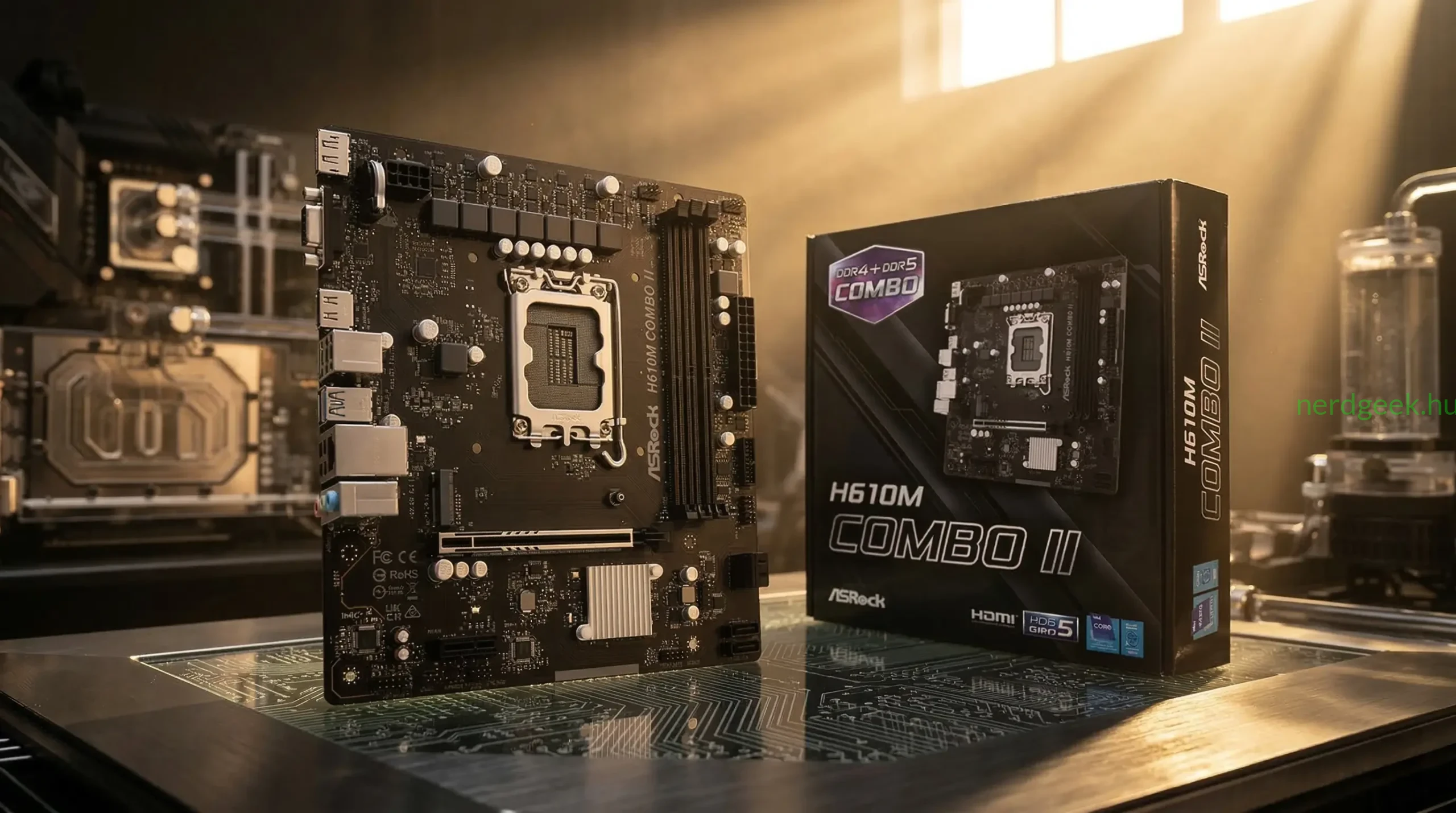 ASRock H610M COMBO II