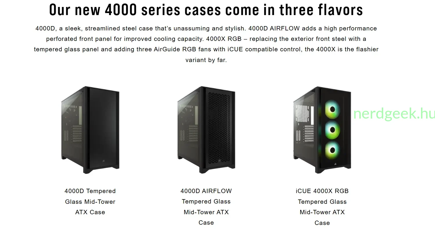 Corsair 4000 Series