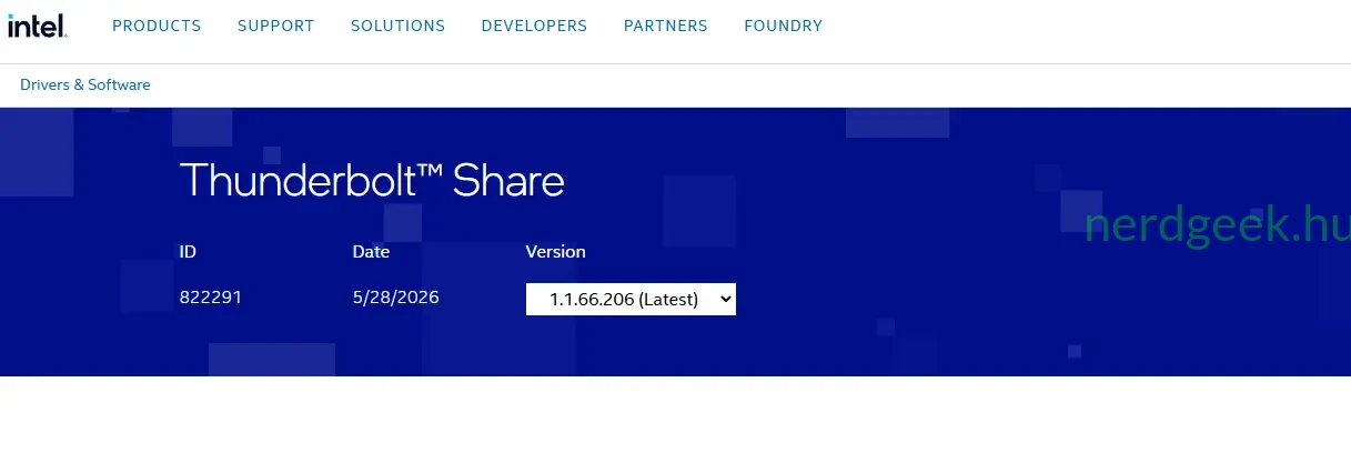 Thunderbolt Share for Windows