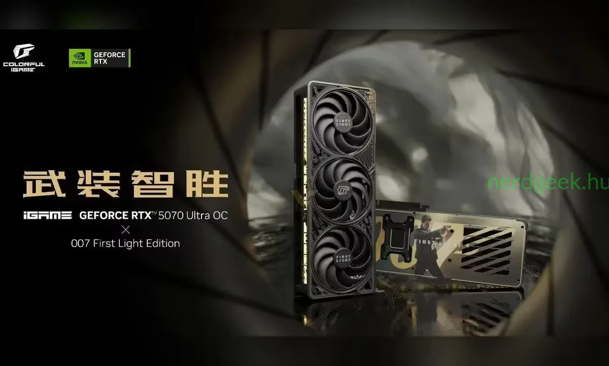 iGame GeForce RTX 5070 Ultra OC x 007 First Light Edition