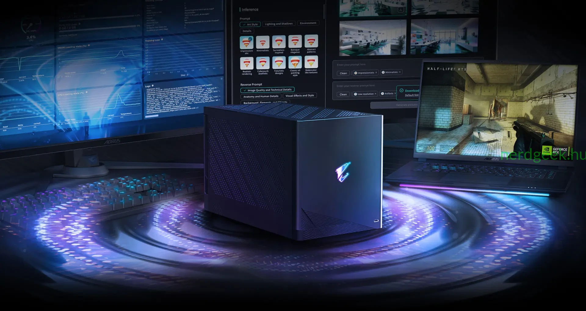 Gigabyte AORUS GeForce RTX 50 AI BOX