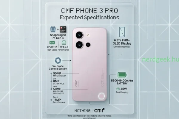Nothing CMF Phone 3 Pro