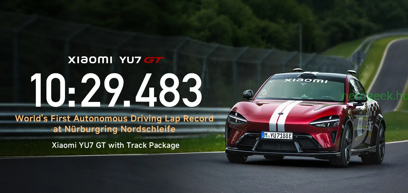 Xiaomi YU7 GT at Nürburgring Nordschleife