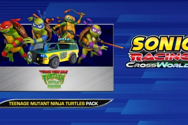 Sonic Racing CrossWorlds Teenage Mutant Ninja Turtles Pack