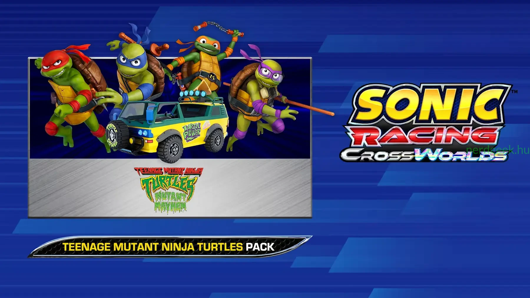 Sonic Racing CrossWorlds Teenage Mutant Ninja Turtles Pack