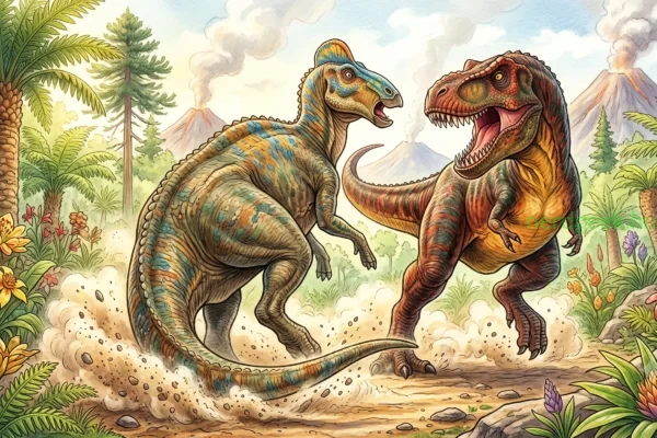 t-rex-tamadas-edmontosaurus