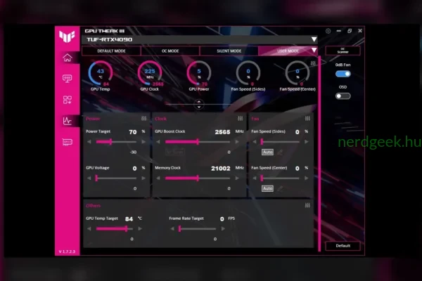 ASUS GPU Tweak III