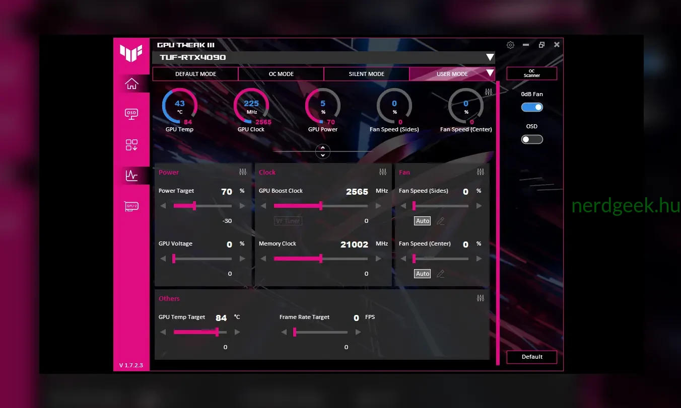 ASUS GPU Tweak III