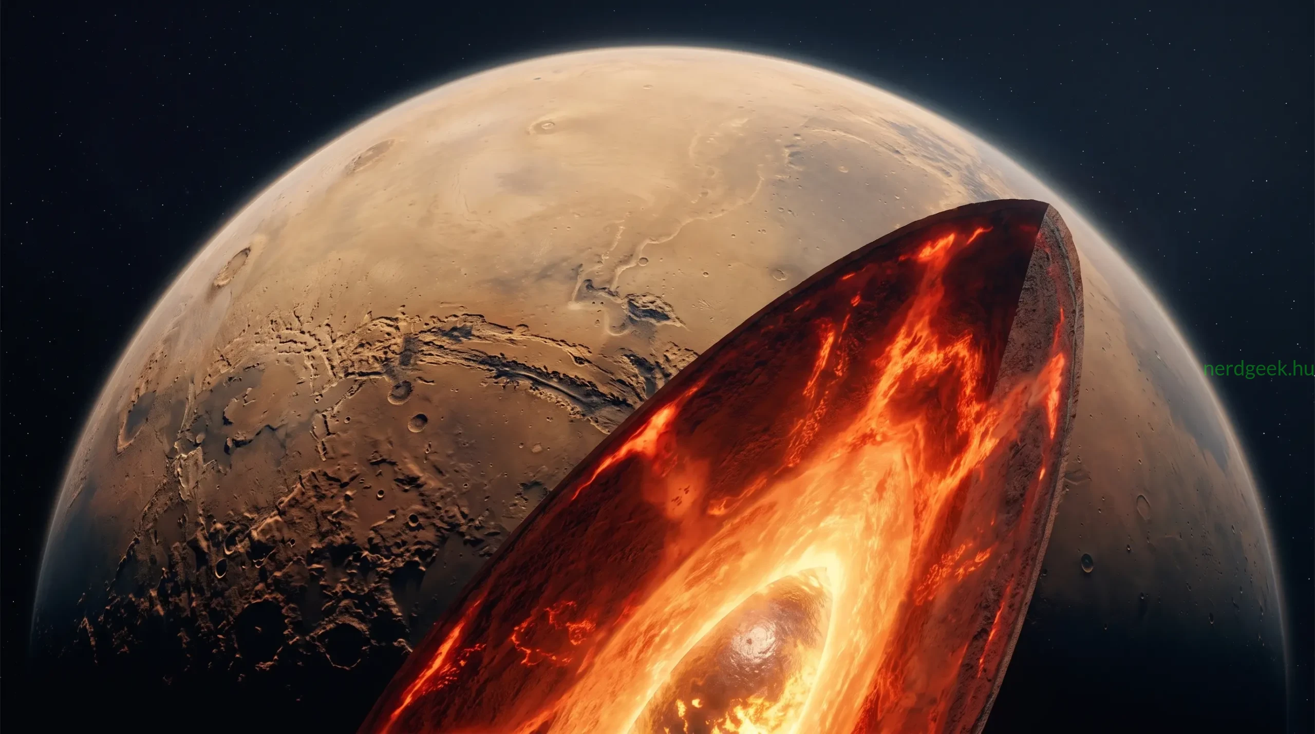 Mars belso szerkezete
