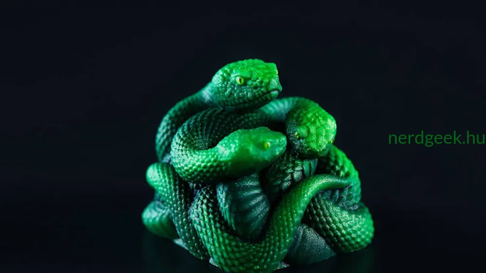 Razer Artisan Keycap – Triple-Headed Snake Edition