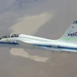 T-38_in_flight_over_Dry_Lake