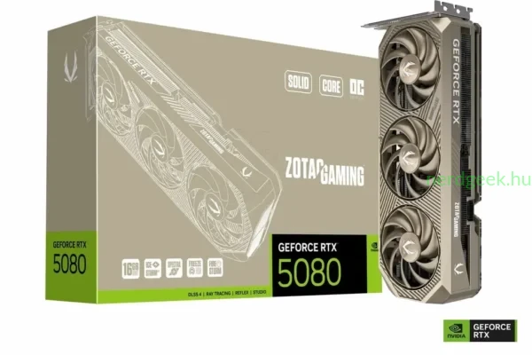 Zotac Gaming GeForce RTX 5080 SOLID CORE OC 20th Anniversary Edition