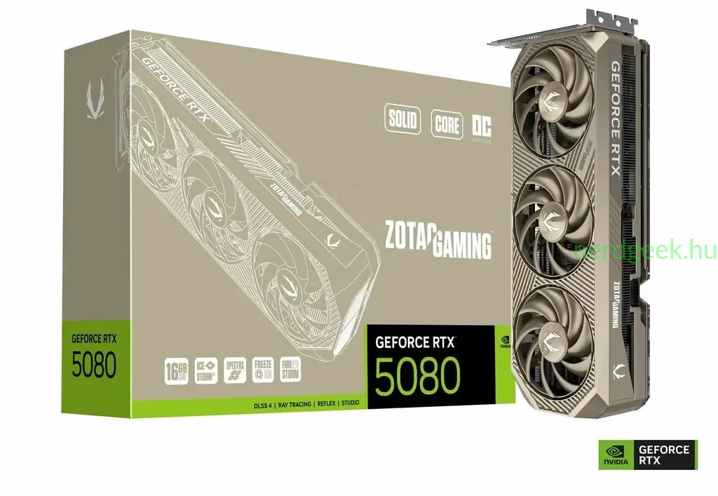 Zotac Gaming GeForce RTX 5080 SOLID CORE OC 20th Anniversary Edition