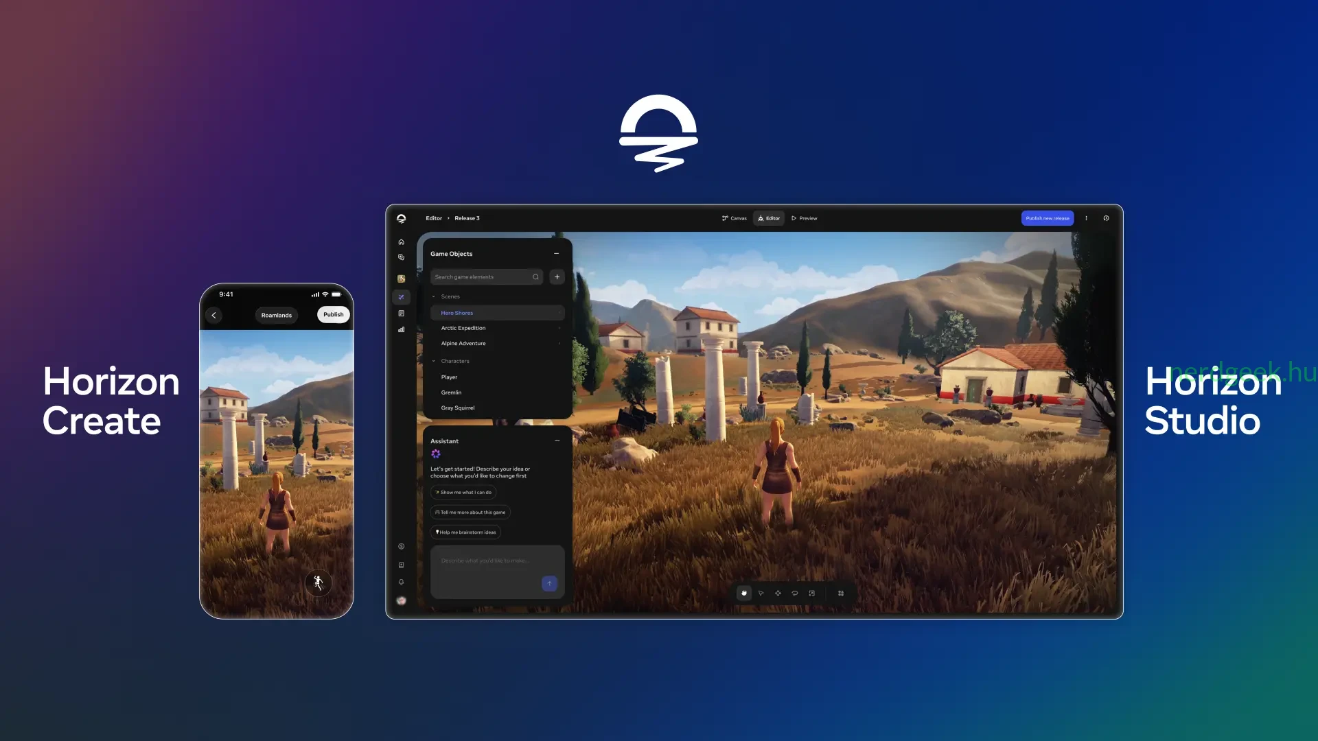 Horizon Create Horizon Studio