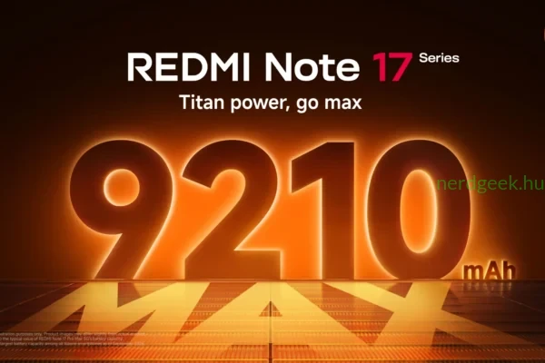 REDMI Note 17 sorozat