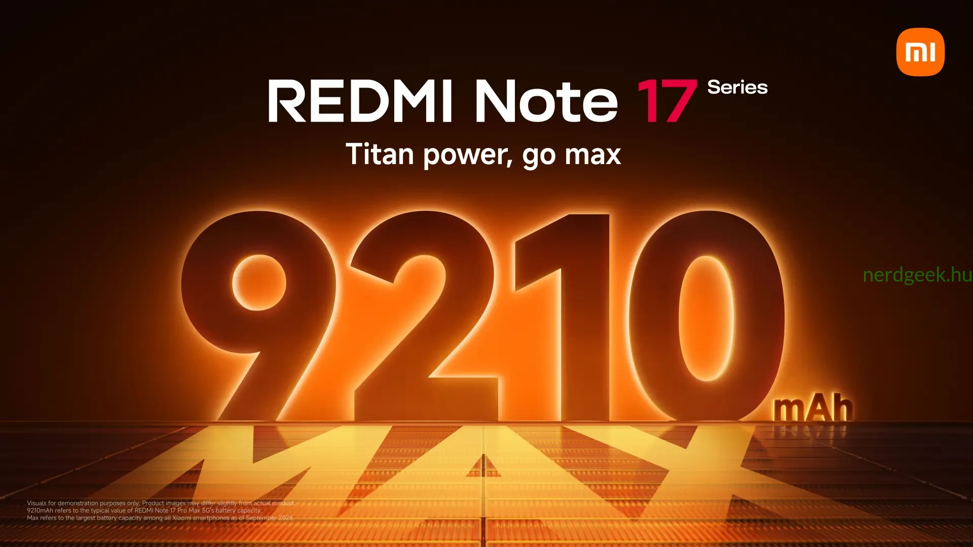 REDMI Note 17 sorozat