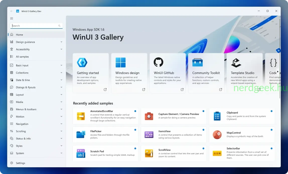 WinUI 3