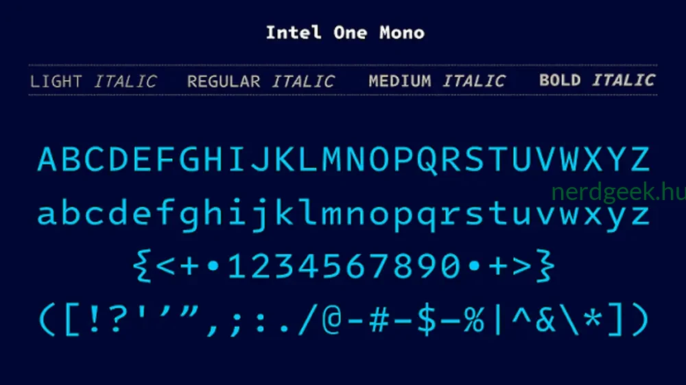 intel-one-mono
