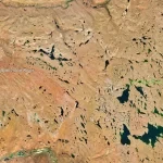 Őszi színekbe borult a kanadai tundra: a műholdas felvételek korai évszakváltást mutatnak kanadai-tundra-osz