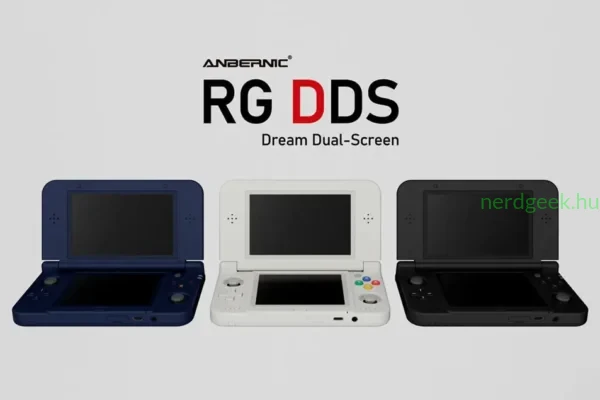 Anbernic RG DDS: Tökéletes kijelzőarányokkal érkezik a retro kéziszámítógép Anbernic RG DDS