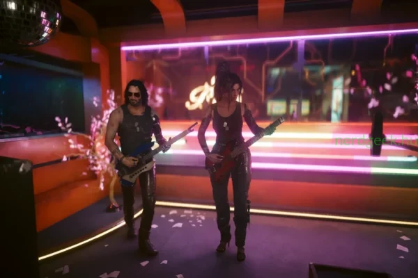 Gitárhőssé válhat V a Cyberpunk 2077 legújabb küldetésmodjában Guitar Gigs Across Night City