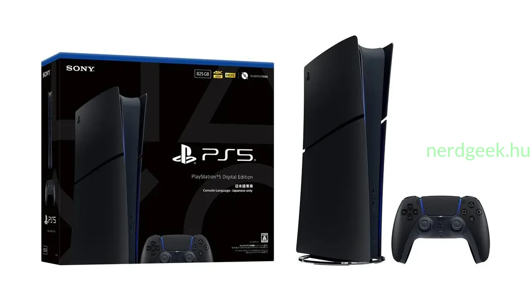 PlayStation 5 Digital Edition Midnight Black