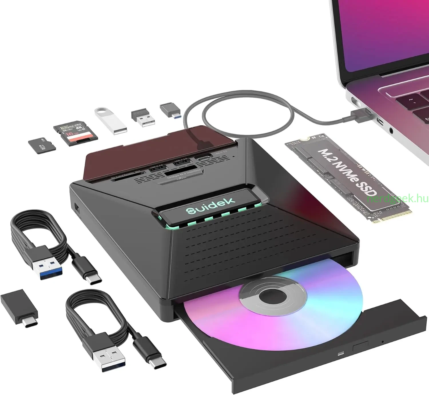 SUIDEK External CD Drive
