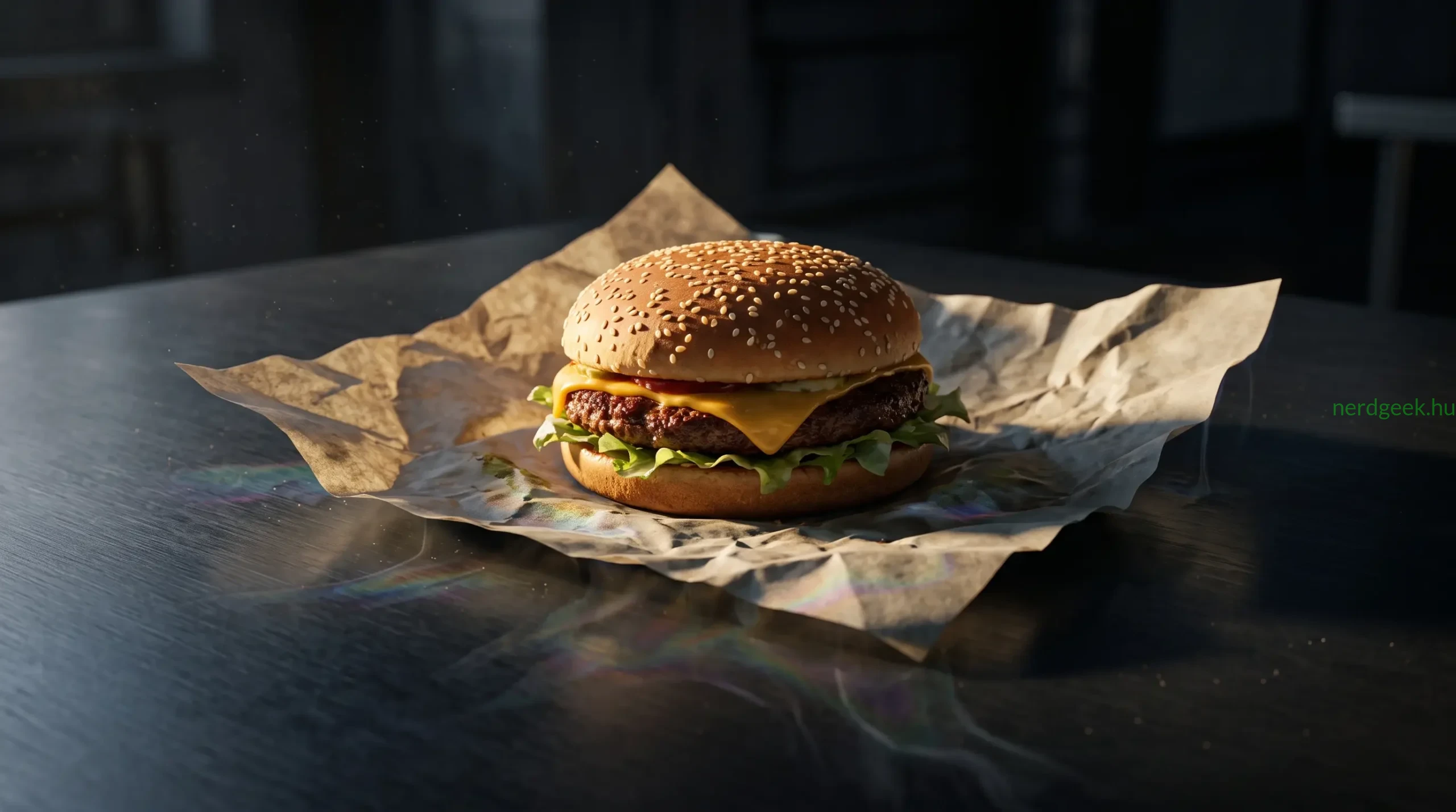 hamburger-asztalon